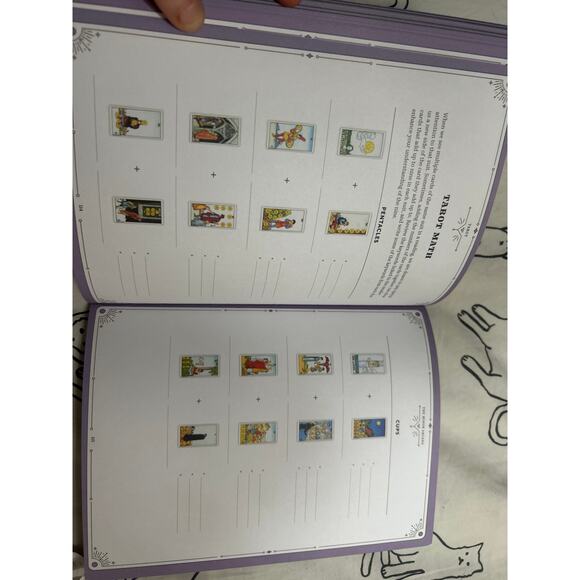 Tarot Workbook 
A Guide to Understand Card Meanings & Spreads
By Rebecca Falcon - Picture 7 of 15